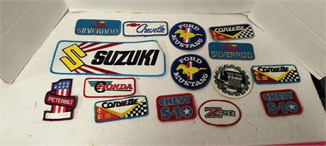 Vintage Sew On Patches