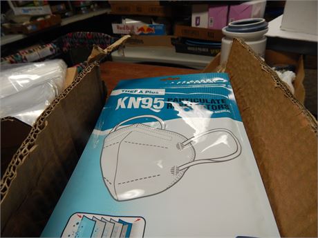 Box Of Thera Plus KN95 Particulate Respirators. Non Medical