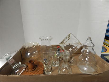 Lot Of Glassware