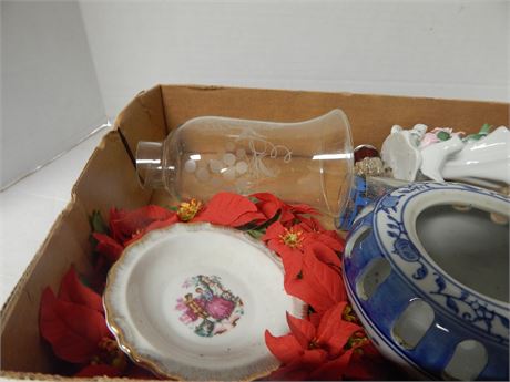 Flat Of Various Glassware