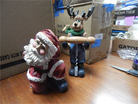 Seasonal Wine Bottle Holder & Corkscrew