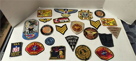 Various Sew On Patches