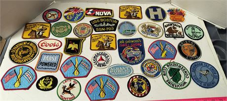 Various Sew On Patches