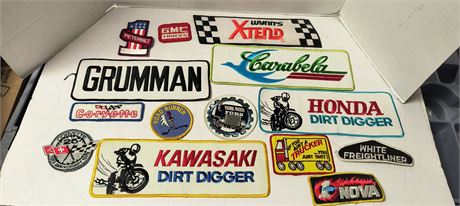 Various Sew On Patches