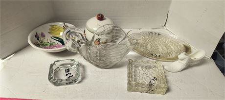 Lot Of Glassware