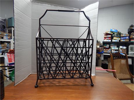 Metal Magazine Rack