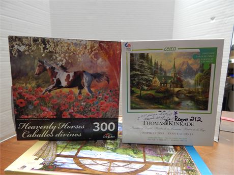 Lot Of Various Puzzles