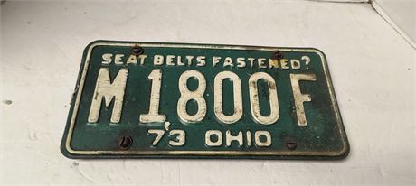 Lot Of Vintage License Plate