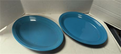 Fiesta Ware Serving Plates
