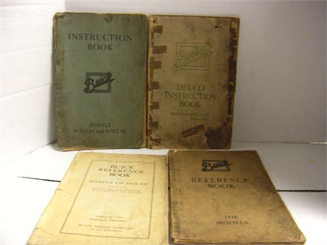 Vintage Automotive Reference Books