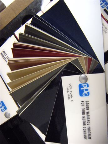 Automotive Paint Colors Book