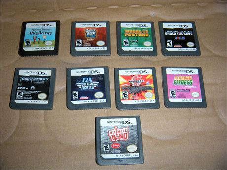 Various Nintendo DS Video Games