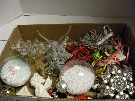 Lot Of Christmas Ornaments