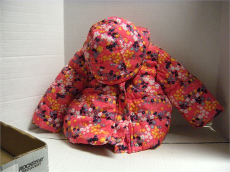 Girls Winter Coat. Size 12 Months