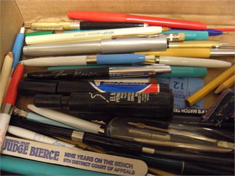 Lot Of Various Ink Pens