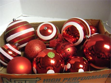 Lot Of Christmas Ornaments