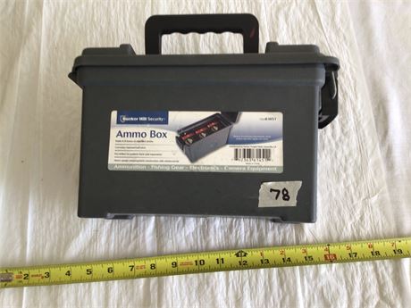 Ammo Box with a Few Rounds