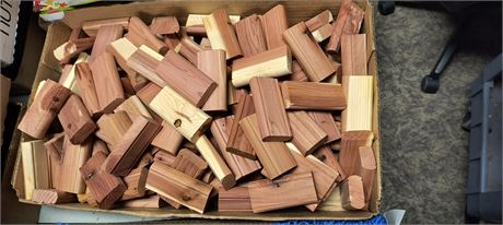 Flat Of Wood Blocks