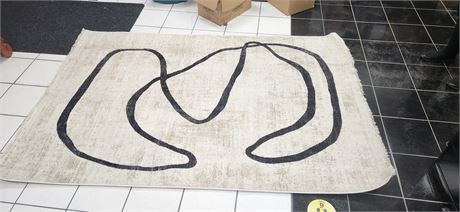 Large Decorative Area Rug.