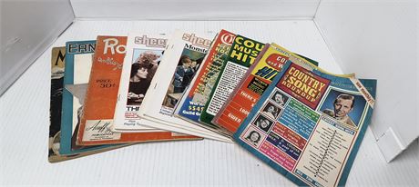 Lot Of Vintage Sheet Music