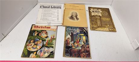 Lot Of Vintage Sheet Music