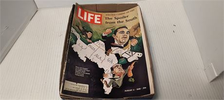 Lot Of Various Life Magazines