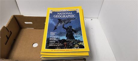 National Geographic Magazines