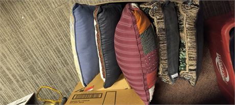 Lot Of Decorative Pillows