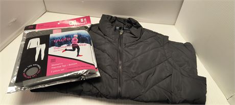 Trufit Thermal Underwear. Size Medium & Free  Country Vest. Size XL