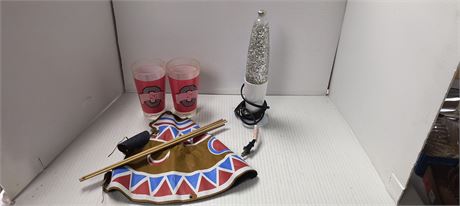 Lava Lamp & Ohio State Cups & More