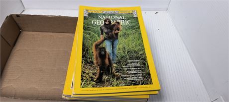 National Geographic Magazines