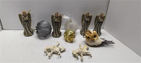 Lot Of Christmas Ornaments