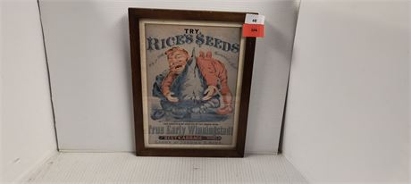 Wood Framed Artwork