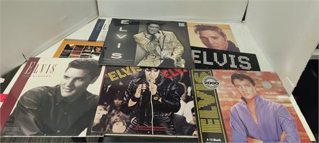 Flat Of Various Elvis Albums & More