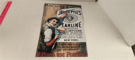 Collectible Metal Sign