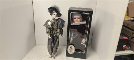 Sister Catherine Porcelain Doll & Decorative Porcelain Doll