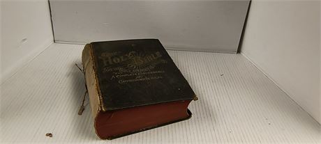 Vintage Holy Bible And The Bible Arranged In Subjects