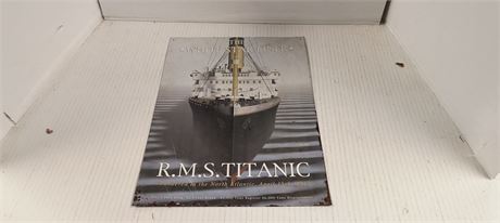 Titanic Collectible Metal Sign