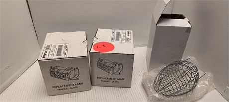Flat Of Replacement Lamps & Roasting Basket