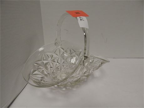 Clear Glass Basket