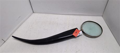 Horn Handle Magnifying Glass