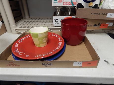 Flat Of Glassware