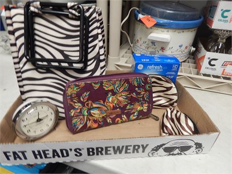 Clock & Sakroots Wallet & More