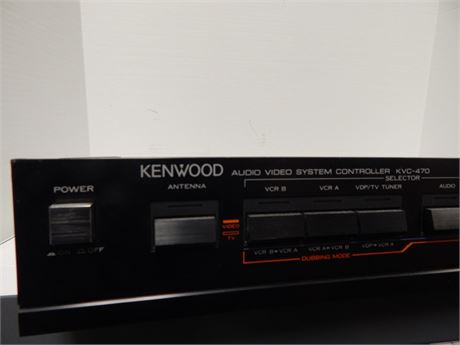 Kenwood Audio Video System Controller KVC-470