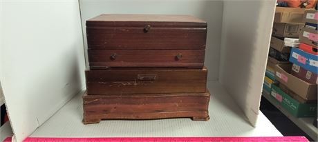 Wood Flatware Boxes