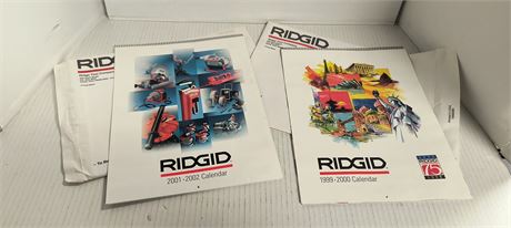 2 Rigid Tools Collectible Calendars