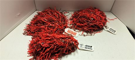 Cleveland Browns Pom Poms
