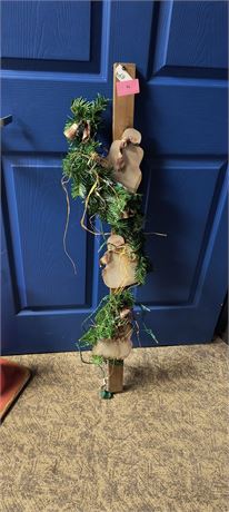 Decorative Wood Snowman Wall Hanger