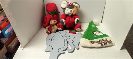 Flat Of Christmas Decorations