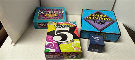 Lot Of Various Board Games